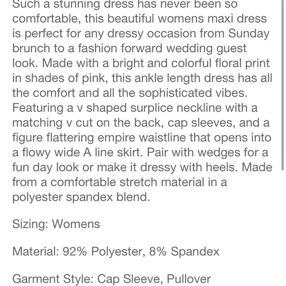 GORGEOUS women's XL maxi dress - EUC - Picture 5 of 5